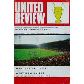 West Ham United<br>07/09/68