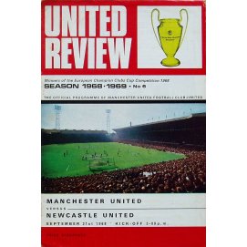 Newcastle United<br>21/09/68