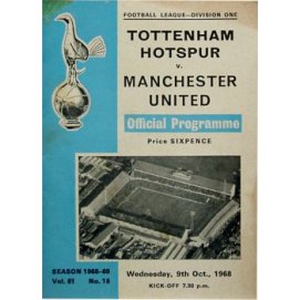 Tottenham Hotspur<br>09/10/68