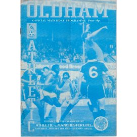 Oldham Athletic<br>16/01/82
