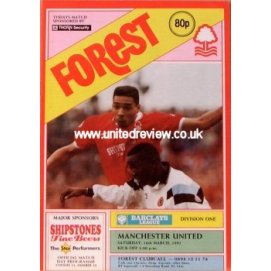 Nottingham Forest<br>16/03/91