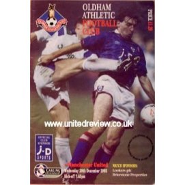 Oldham Athletic<br>29/12/93
